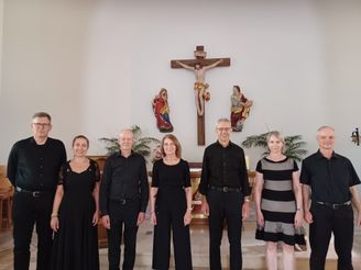 Members of the Art of Music in Walferdange church