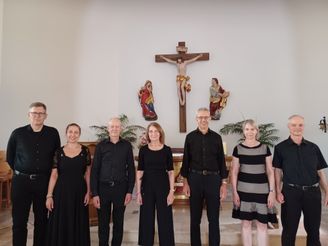 Members of the Art of Music in Walferdange church